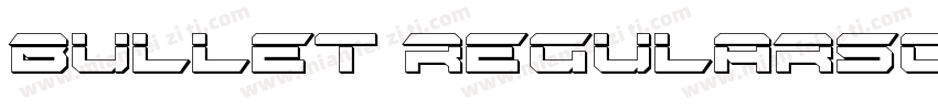 Bullet RegularScript字体转换